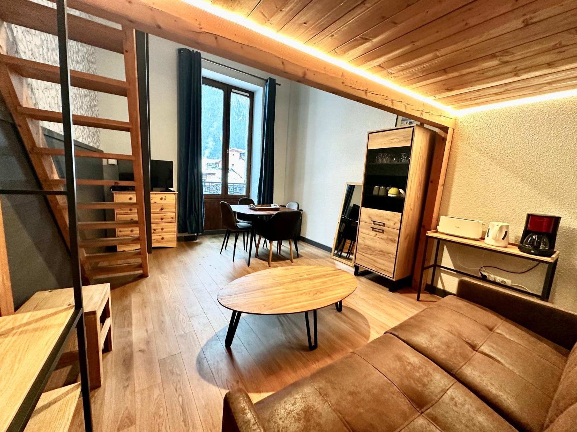Superbe Appartement Hyper-Centre 霞慕尼 外观 照片